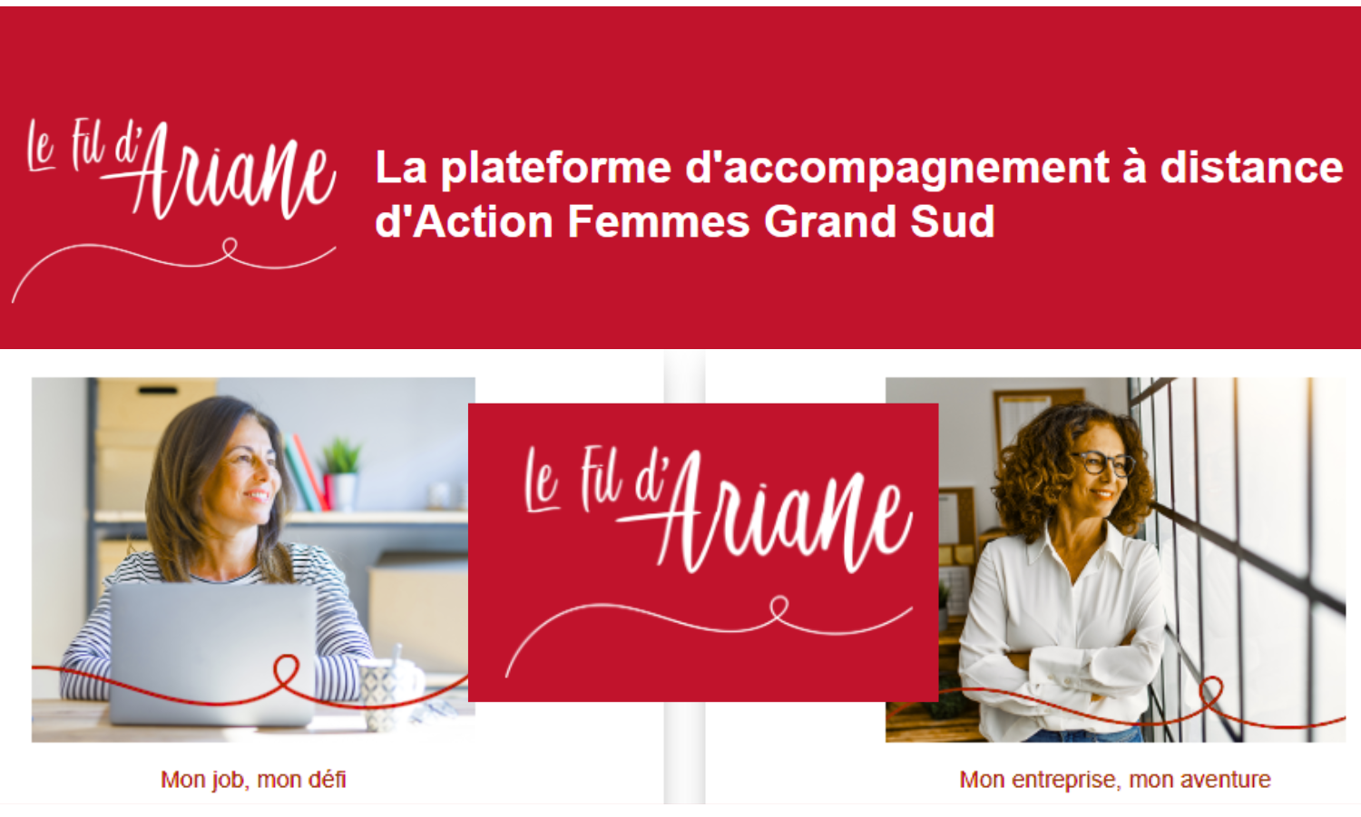 Le fil d'ariane action femmes grand sud