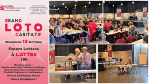 Loto Lattes 12 octobre 2025 Action Femmes Grand Sud